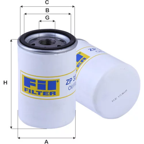 Olejový filter FIL FILTER ZP 3334