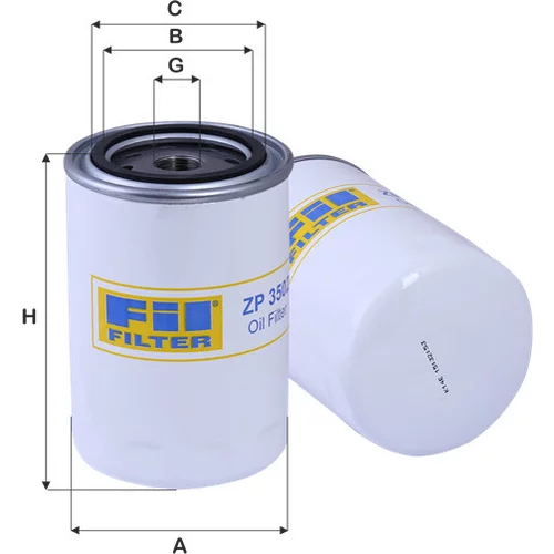 Olejový filter FIL FILTER ZP 3502
