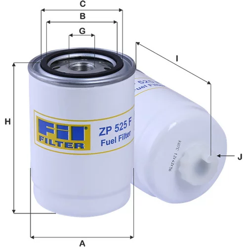 Palivový filter FIL FILTER ZP 525 F