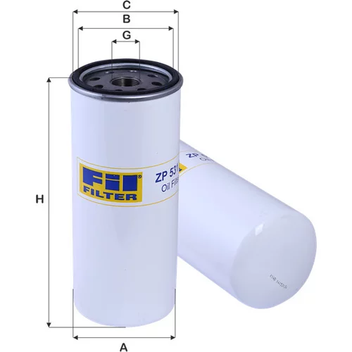 Olejový filter FIL FILTER ZP 531 B