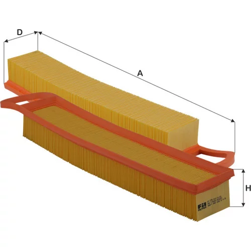 Vzduchový filter FIL FILTER HP 2244
