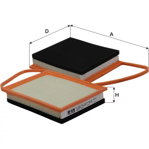 Vzduchový filter FIL FILTER HP 2292