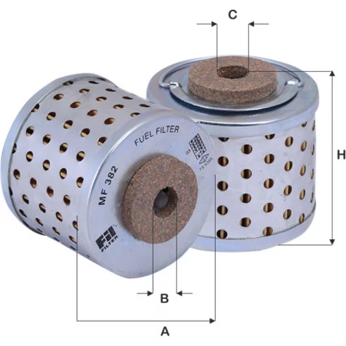 Palivový filter FIL FILTER MF 382