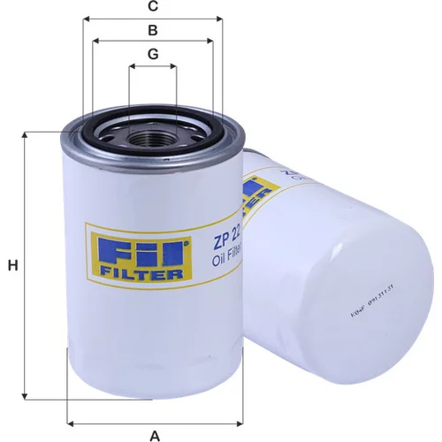 Olejový filter FIL FILTER ZP 22