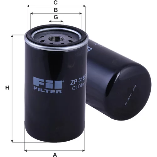 Olejový filter FIL FILTER ZP 3165