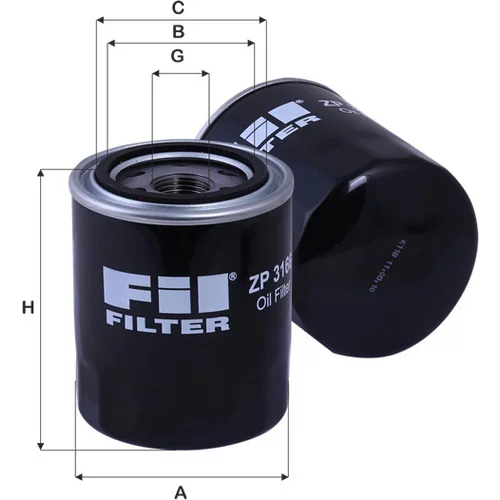 Olejový filter FIL FILTER ZP 3166
