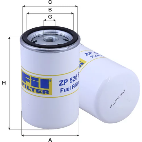 Palivový filter FIL FILTER ZP 526 F