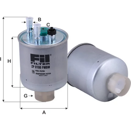 Palivový filter FIL FILTER ZP 8106 FMBM