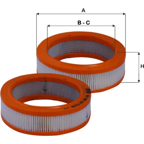 Vzduchový filter FIL FILTER HPU 4397