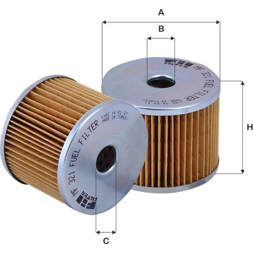 Palivový filter FIL FILTER MF 321