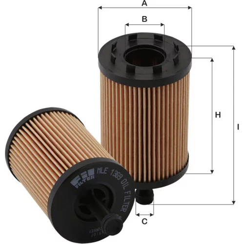 Olejový filter FIL FILTER MLE 1369