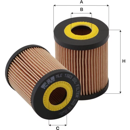 Olejový filter FIL FILTER MLE 1563