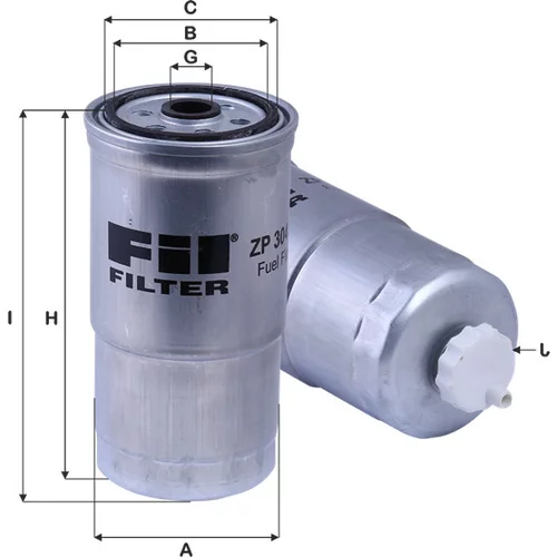 Palivový filter FIL FILTER ZP 3041 F