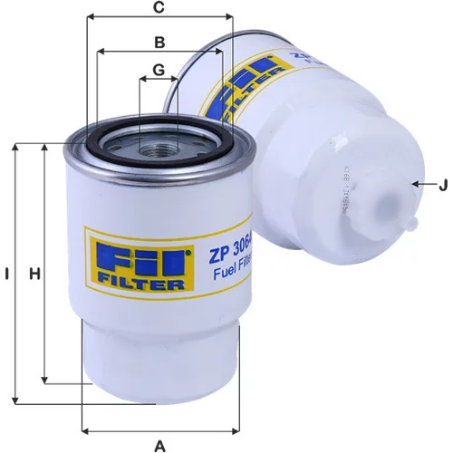 Palivový filter FIL FILTER ZP 3064 F