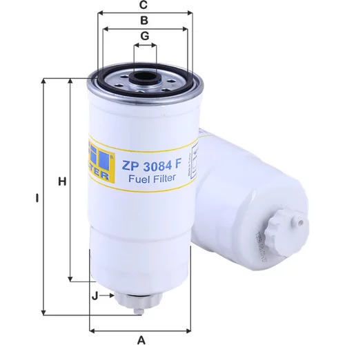 Palivový filter FIL FILTER ZP 3084 F