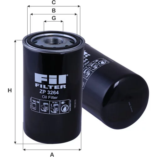 Olejový filter FIL FILTER ZP 3264