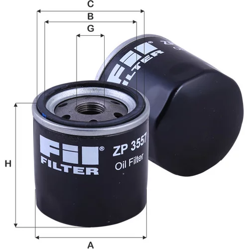 Olejový filter FIL FILTER ZP 3557