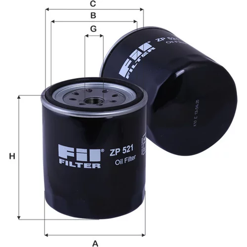 Olejový filter FIL FILTER ZP 521