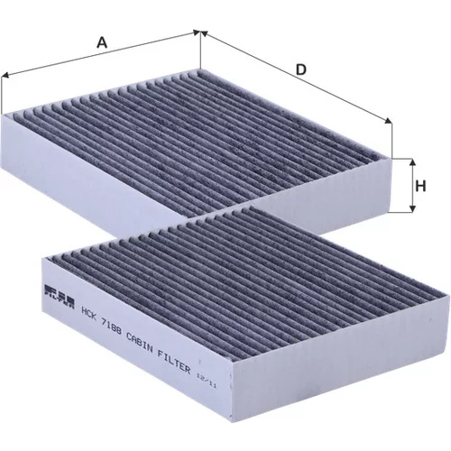 Filter vnútorného priestoru FIL FILTER HCK 7188