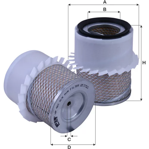 Vzduchový filter FIL FILTER HP 461 AK