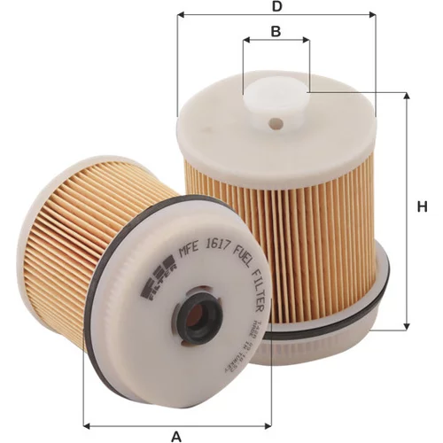 Palivový filter FIL FILTER MFE 1617