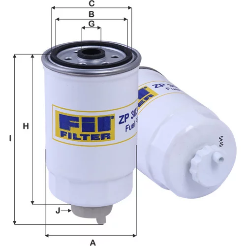 Palivový filter FIL FILTER ZP 3034 AF