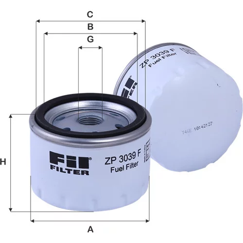 Palivový filter FIL FILTER ZP 3039 F