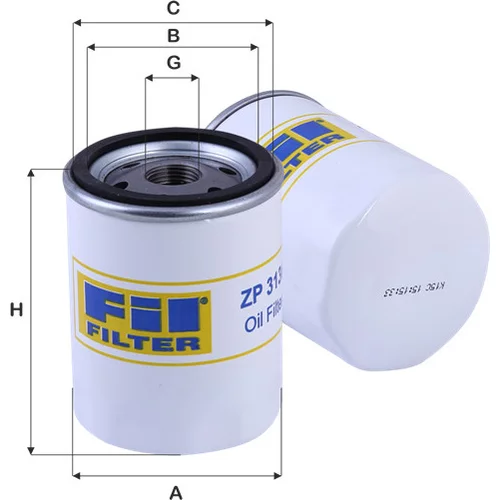 Olejový filter FIL FILTER ZP 3136