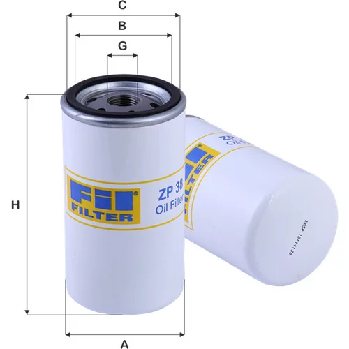 Olejový filter FIL FILTER ZP 38