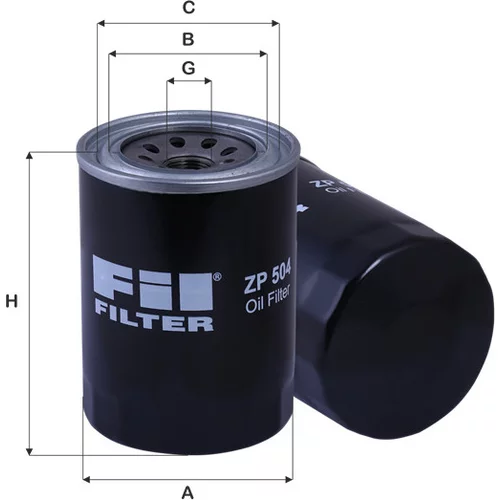 Olejový filter FIL FILTER ZP 504