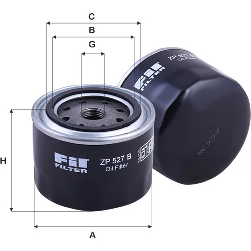 Olejový filter FIL FILTER ZP 527 B