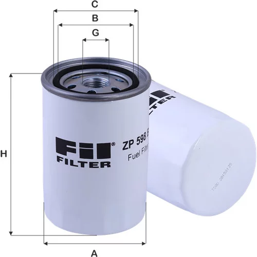 Palivový filter FIL FILTER ZP 598 BF