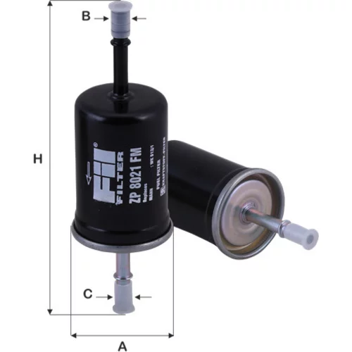 Palivový filter FIL FILTER ZP 8021 FM