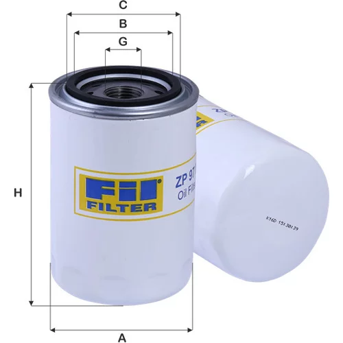Olejový filter FIL FILTER ZP 97 MG