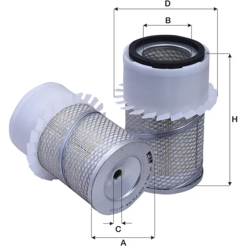 Vzduchový filter FIL FILTER HP 766 K