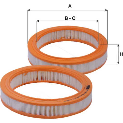Vzduchový filter FIL FILTER HPU 4369