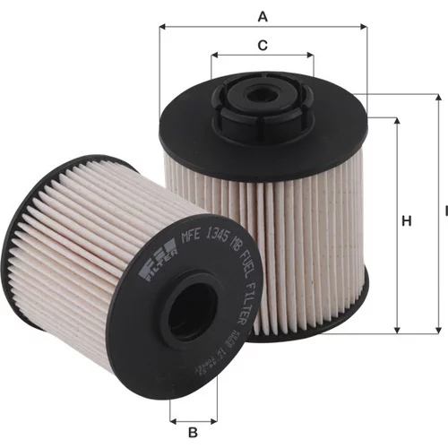 Palivový filter FIL FILTER MFE 1345 MB