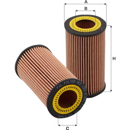 Olejový filter FIL FILTER MLE 1353 A