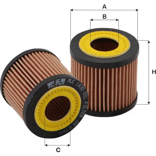 Olejový filter FIL FILTER MLE 1430