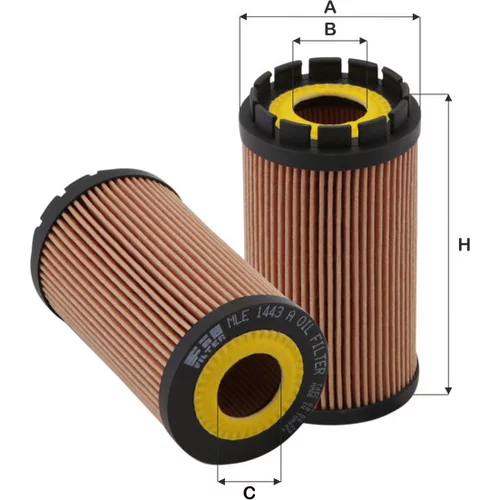 Olejový filter FIL FILTER MLE 1443 A