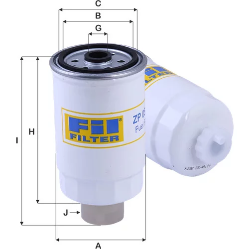 Palivový filter FIL FILTER ZP 05 AF