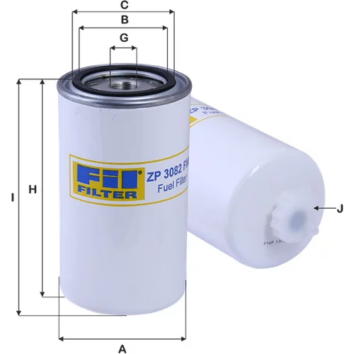 Palivový filter FIL FILTER ZP 3082 FMB
