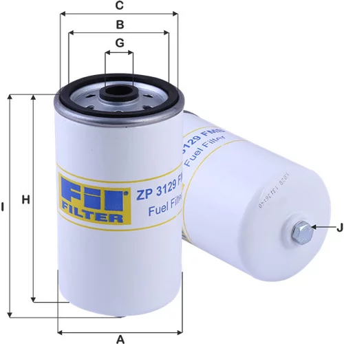 Palivový filter FIL FILTER ZP 3129 FMB