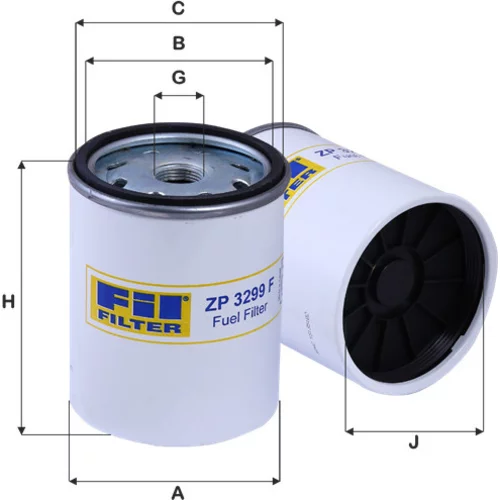 Palivový filter FIL FILTER ZP 3299 F