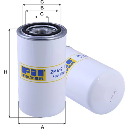 Palivový filter FIL FILTER ZP 512 F
