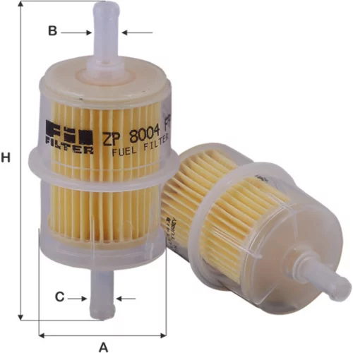 Palivový filter FIL FILTER ZP 8004 FP