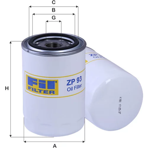 Olejový filter FIL FILTER ZP 93