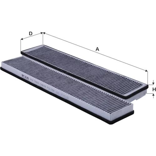 Filter vnútorného priestoru FIL FILTER HCK 7003