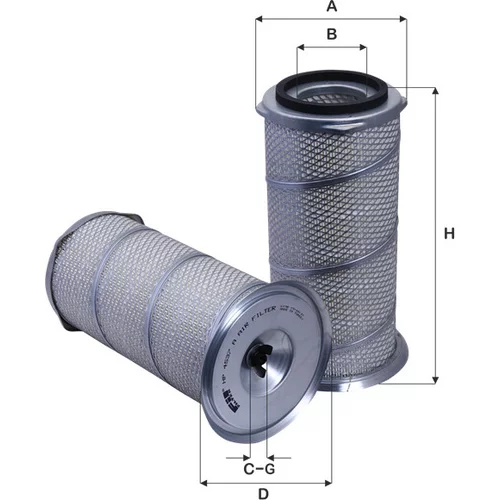 Vzduchový filter FIL FILTER HP 4537 A