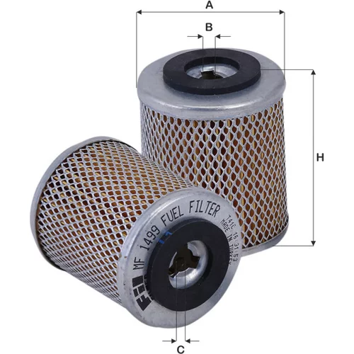 Palivový filter FIL FILTER MF 1499